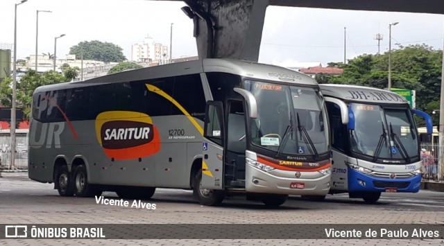 Saritur - Santa Rita Transporte Urbano e Rodoviário 12700 na cidade de Belo Horizonte, Minas Gerais, Brasil, por Vicente de Paulo Alves. Número da foto: #6404642.