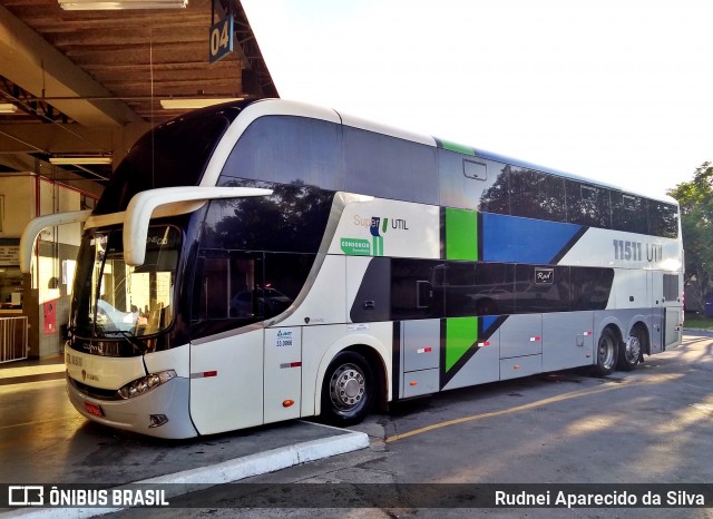 UTIL - União Transporte Interestadual de Luxo 11511 na cidade de Mogi das Cruzes, São Paulo, Brasil, por Rudnei Aparecido da Silva. Número da foto: #6472669.