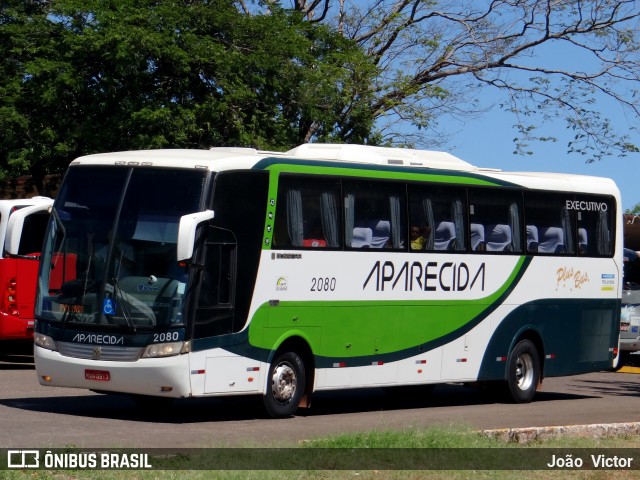 Viação Nossa Senhora Aparecida 2080 na cidade de Araguaína, Tocantins, Brasil, por João Victor. ID da foto: 6473152.