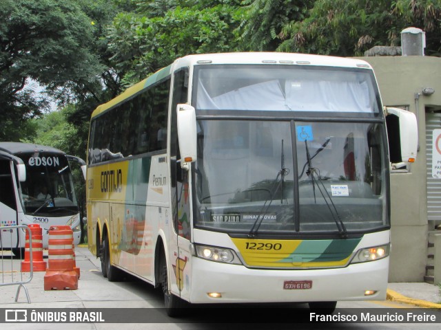 Empresa Gontijo de Transportes 12290 na cidade de São Paulo, São Paulo, Brasil, por Francisco Mauricio Freire. Número da foto: #6473522.