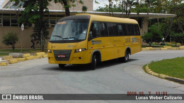 Transporte Coletivo Estrela 31018 na cidade de Florianópolis, Santa Catarina, Brasil, por Lucas Weber Calizario. Número da foto: #6471843.