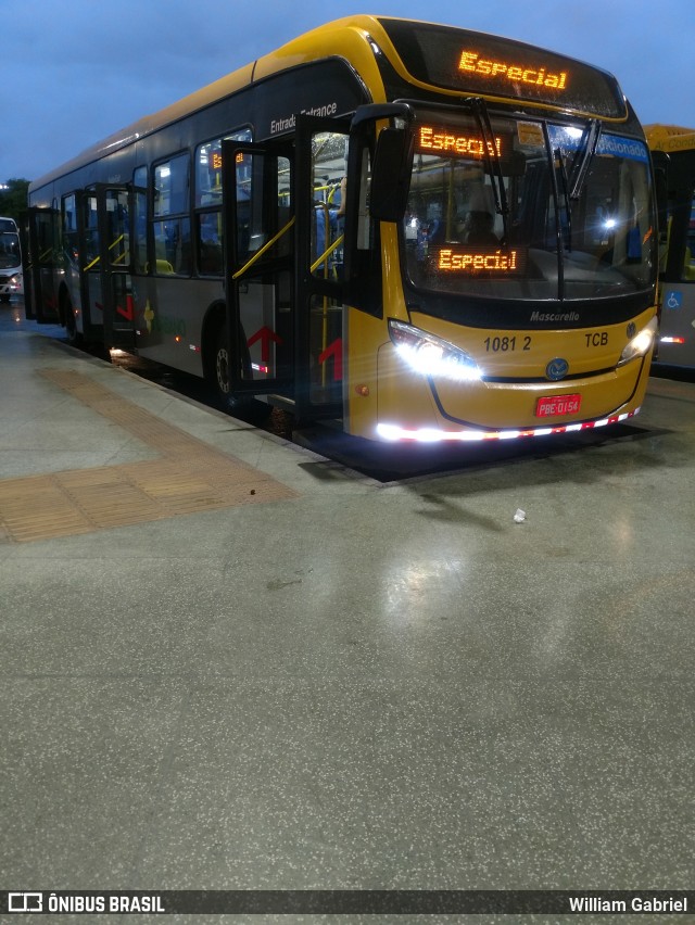 TCB - Sociedade de Transportes Coletivos de Brasília 1081 2 na cidade de Brasília, Distrito Federal, Brasil, por William Gabriel. ID da foto: 6472955.