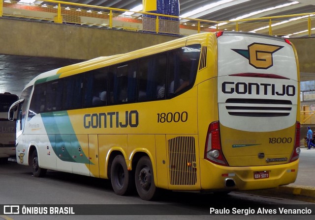 Empresa Gontijo de Transportes 18000 na cidade de Cuiabá, Mato Grosso, Brasil, por Paulo Sergio Alves Venancio. ID da foto: 6473669.