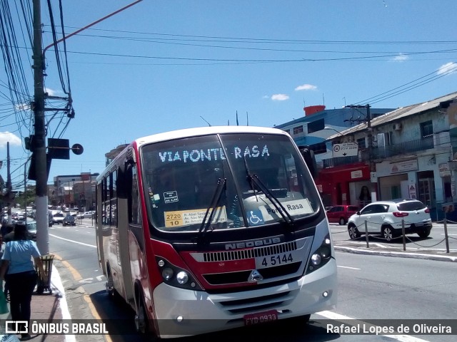 Allibus Transportes 4 5144 na cidade de São Paulo, São Paulo, Brasil, por Rafael Lopes de Oliveira. Número da foto: #6471953.