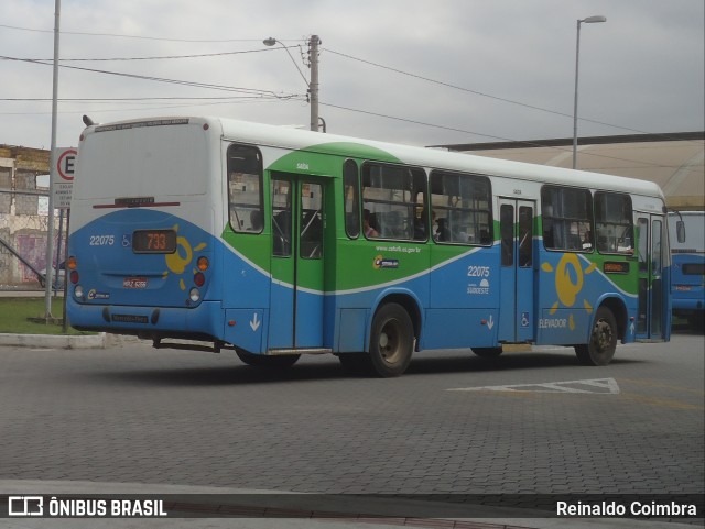 Nova Transporte 22075 na cidade de Cariacica, Espírito Santo, Brasil, por Reinaldo Coimbra. Número da foto: #6474196.