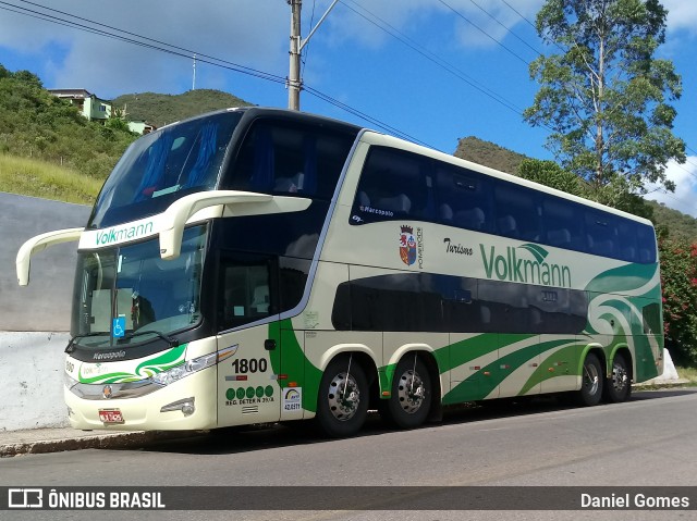 Empresa de Transportes Coletivos Volkmann 1800 na cidade de Ouro Preto, Minas Gerais, Brasil, por Daniel Gomes. ID da foto: 6471684.