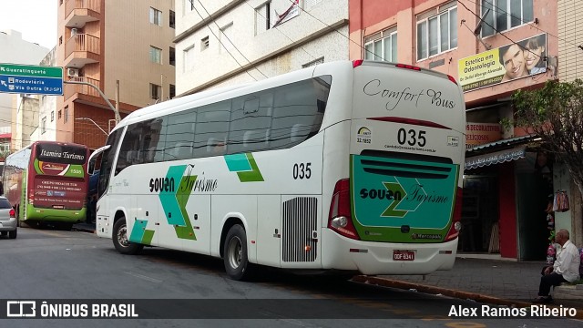 Souza Turismo 035 na cidade de Aparecida, São Paulo, Brasil, por Alex Ramos Ribeiro. Número da foto: #6473347.