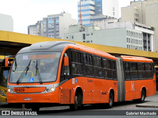 Viação Santo Ângelo 18409 na cidade de Curitiba, Paraná, Brasil, por Gabriel Machado. Número da foto: #6471407.