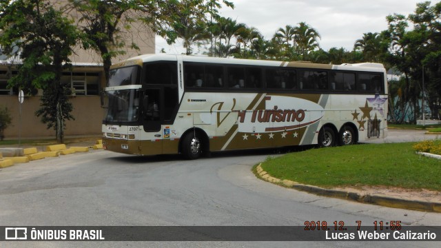 JH Turismo 2707 na cidade de Florianópolis, Santa Catarina, Brasil, por Lucas Weber Calizario. ID da foto: 6471849.