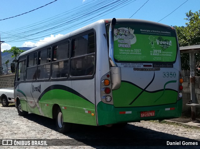 Turin Transportes 3350 na cidade de Ouro Preto, Minas Gerais, Brasil, por Daniel Gomes. Número da foto: #6475859.