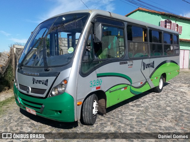 Turin Transportes 3280 na cidade de Ouro Preto, Minas Gerais, Brasil, por Daniel Gomes. Número da foto: #6475863.