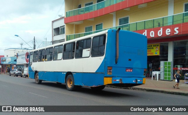 Ônibus Particulares JJZ5116 na cidade de Santarém, Pará, Brasil, por Carlos Jorge N.  de Castro. Número da foto: #6474293.