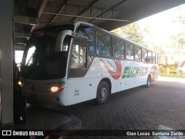 Eucatur - Empresa União Cascavel de Transportes e Turismo 4117 na cidade de Ji-Paraná, Rondônia, Brasil, por Gian Lucas  Santana Zardo. ID da foto: 6475287.