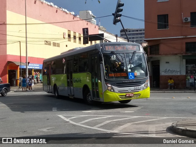 Viação Getúlio Vargas 20535 na cidade de Belo Horizonte, Minas Gerais, Brasil, por Daniel Gomes. Número da foto: #6474528.