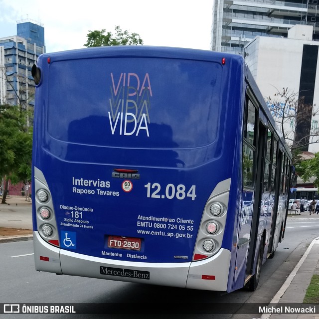 Auto Viação Bragança Metropolitana > Viação Raposo Tavares 12.084 na cidade de São Paulo, São Paulo, Brasil, por Michel Nowacki. Número da foto: #6476478.