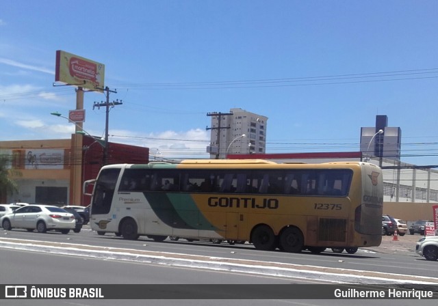 Empresa Gontijo de Transportes 12375 na cidade de Cuiabá, Mato Grosso, Brasil, por Guilherme Henrique. ID da foto: 6474944.