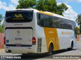 Viação Araguarina 10701 na cidade de Brasília, Distrito Federal, Brasil, por Marlon Mendes da Silva Souza. ID da foto: :id.