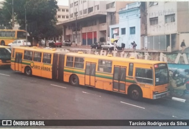 Auto Viação Ouro Verde 1005 na cidade de Campinas, São Paulo, Brasil, por Tarcisio Rodrigues da Silva. ID da foto: 6408836.