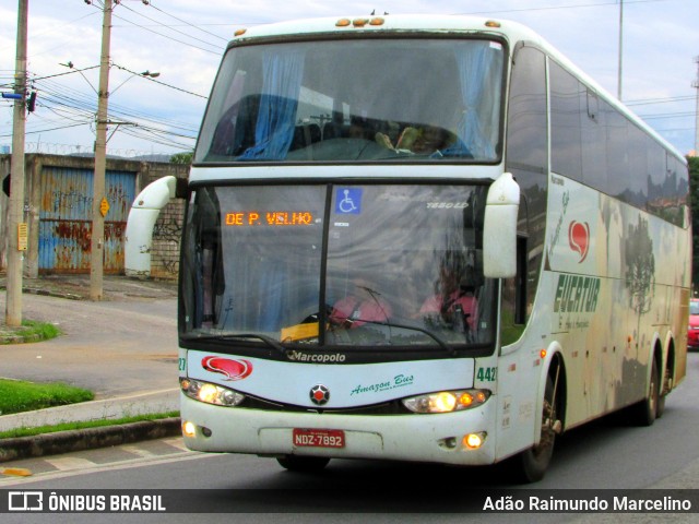 Eucatur - Empresa União Cascavel de Transportes e Turismo 4427 na cidade de Belo Horizonte, Minas Gerais, Brasil, por Adão Raimundo Marcelino. ID da foto: 6411427.