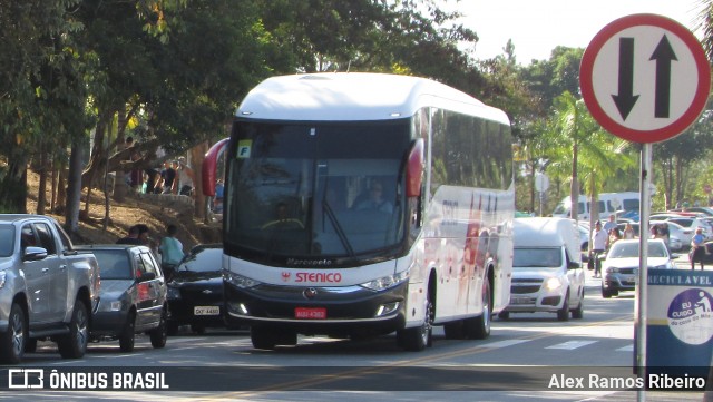 Viação Stenico 4700 na cidade de Aparecida, São Paulo, Brasil, por Alex Ramos Ribeiro. ID da foto: 6411211.