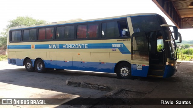 Viação Novo Horizonte 909811 na cidade de Anagé, Bahia, Brasil, por Flávio  Santos. ID da foto: 6408931.