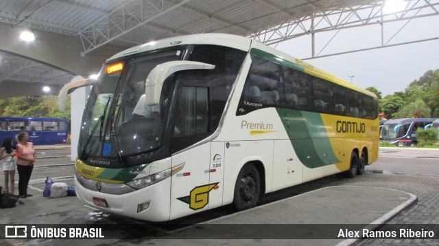 Empresa Gontijo de Transportes 18680 na cidade de Taubaté, São Paulo, Brasil, por Alex Ramos Ribeiro. Número da foto: #6411516.
