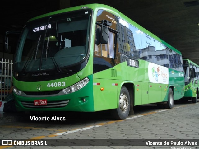 Viação Cuiabá 44083 na cidade de Belo Horizonte, Minas Gerais, Brasil, por Vicente de Paulo Alves. ID da foto: 6408357.