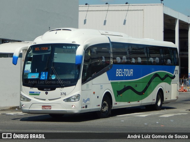 Bel-Tour Transportes e Turismo 376 na cidade de Rio de Janeiro, Rio de Janeiro, Brasil, por André Luiz Gomes de Souza. ID da foto: 6410614.