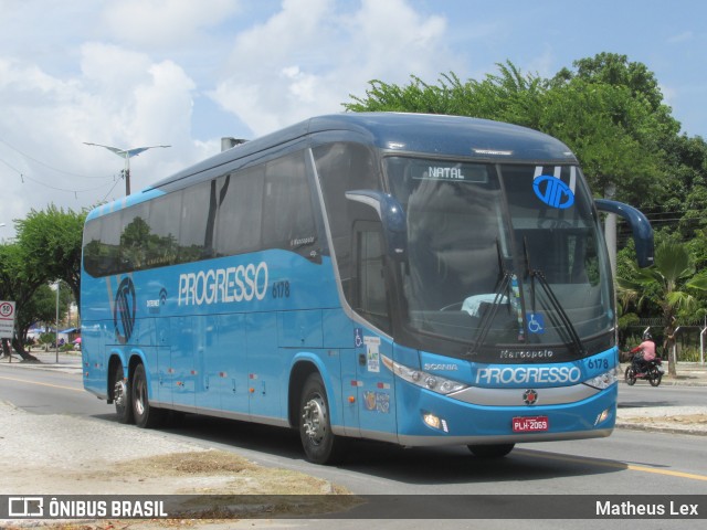 Auto Viação Progresso 6178 na cidade de Abreu e Lima, Pernambuco, Brasil, por Matheus Lex. Número da foto: #6411264.