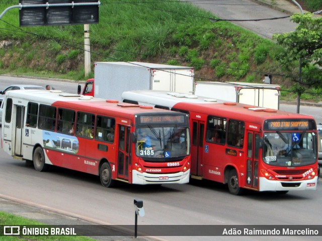 Viação Santa Edwiges 69885 na cidade de Belo Horizonte, Minas Gerais, Brasil, por Adão Raimundo Marcelino. Número da foto: #6410905.