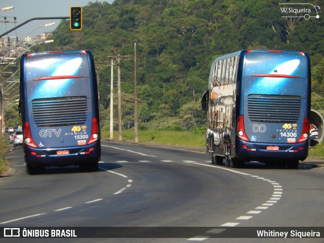 Viação Cometa 14306 na cidade de Juiz de Fora, Minas Gerais, Brasil, por Whitiney Siqueira. ID da foto: 6410015.