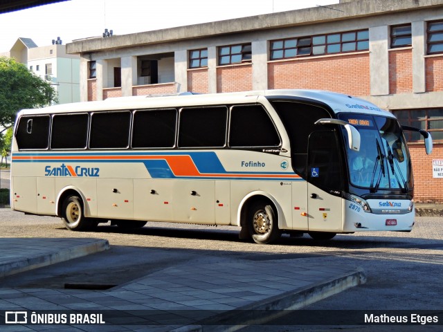 VUSC - Viação União Santa Cruz 2870 na cidade de Santa Maria, Rio Grande do Sul, Brasil, por Matheus Etges. Número da foto: #6413090.