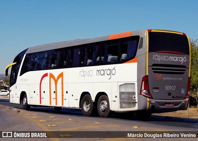 Rápido Marajó 50907 na cidade de Brasília, Distrito Federal, Brasil, por Márcio Douglas Ribeiro Venino. ID da foto: 6411921.