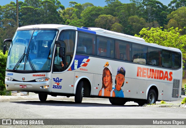 Reunidas Transportes Coletivos 25223 na cidade de Chapecó, Santa Catarina, Brasil, por Matheus Etges. ID da foto: 6413147.