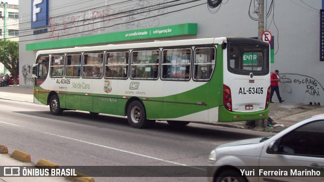 Auto Viação Monte Cristo AL-63405 na cidade de Belém, Pará, Brasil, por Yuri Ferreira Marinho. Número da foto: #6412193.