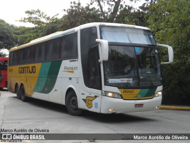 Empresa Gontijo de Transportes 11950 na cidade de São Paulo, São Paulo, Brasil, por Marco Aurélio de Oliveira. Número da foto: #6414842.