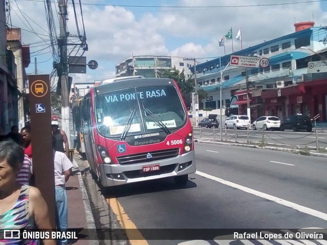 Allibus Transportes 4 5006 na cidade de São Paulo, São Paulo, Brasil, por Rafael Lopes de Oliveira. ID da foto: 6414209.