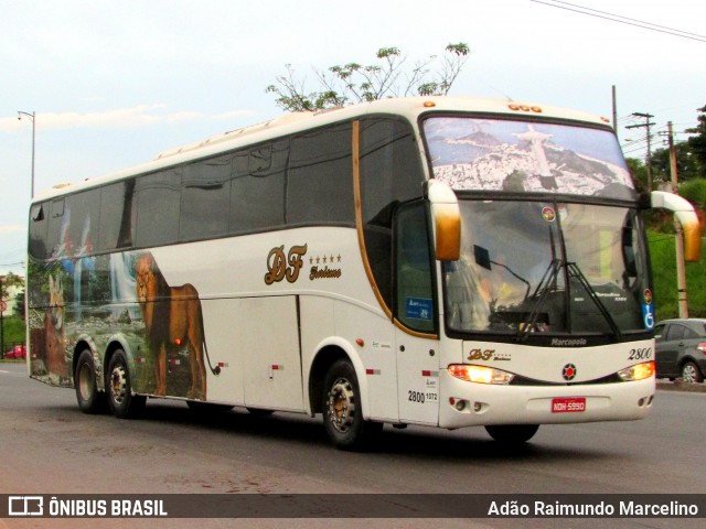 DF Turismo 2800 na cidade de Belo Horizonte, Minas Gerais, Brasil, por Adão Raimundo Marcelino. ID da foto: 6414807.