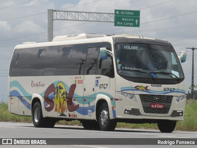 Sol e Mar Turismo 0727 na cidade de Messias, Alagoas, Brasil, por Rodrigo Fonseca. Número da foto: #6414114.