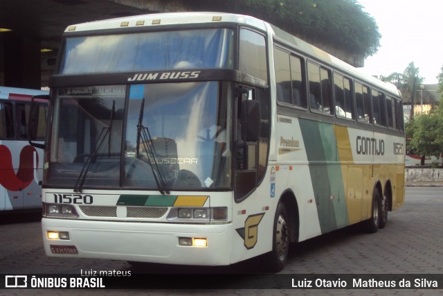 Empresa Gontijo de Transportes 11520 na cidade de Belo Horizonte, Minas Gerais, Brasil, por Luiz Otavio Matheus da Silva. ID da foto: 6413240.