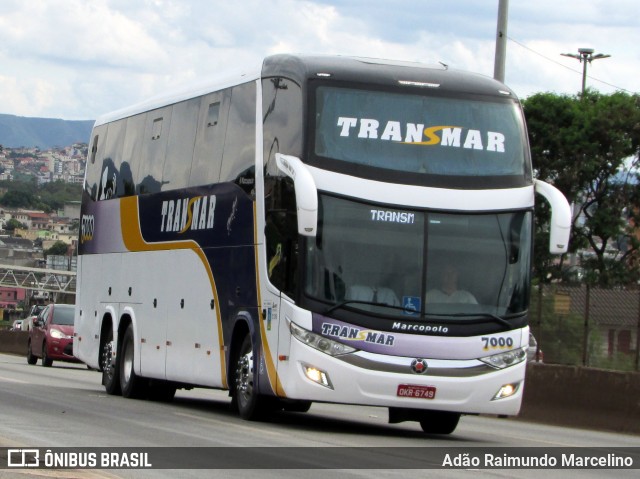 Transmar Turismo 7000 na cidade de Belo Horizonte, Minas Gerais, Brasil, por Adão Raimundo Marcelino. ID da foto: 6414509.