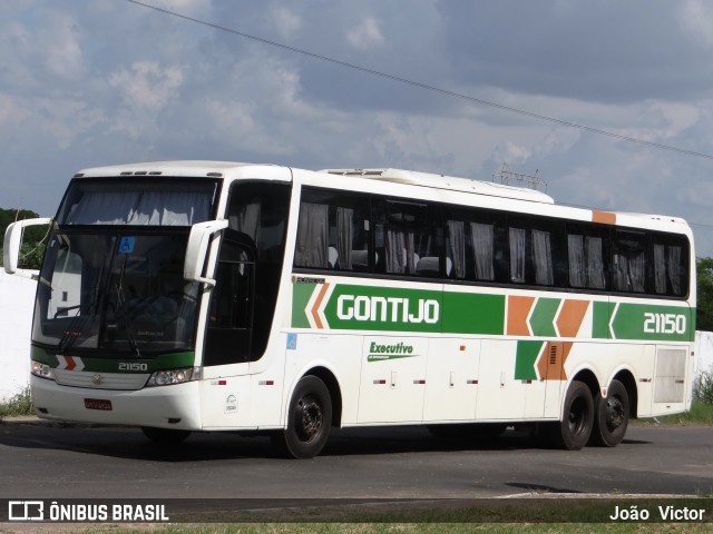 Empresa Gontijo de Transportes 21150 na cidade de Teresina, Piauí, Brasil, por João Victor. ID da foto: 6414457.