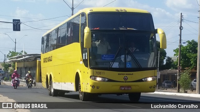 Rápido Marajó 70811 na cidade de Teresina, Piauí, Brasil, por Lucivanildo Carvalho. ID da foto: 6414812.