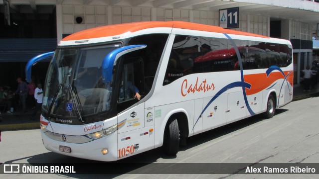 Cadatur Transportes e Turismo 1050 na cidade de Aparecida, São Paulo, Brasil, por Alex Ramos Ribeiro. Número da foto: #6411549.