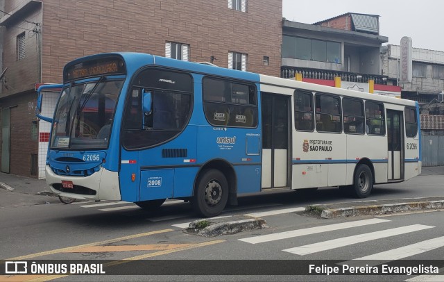TUPI - Transportes Urbanos Piratininga 6 2056 na cidade de Diadema, São Paulo, Brasil, por Felipe Pereira Evangelista. Número da foto: #6412375.