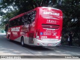 Viação Santa Cruz 23819 na cidade de São Paulo, São Paulo, Brasil, por Roberto Teixeira. Número da foto: #6414187.