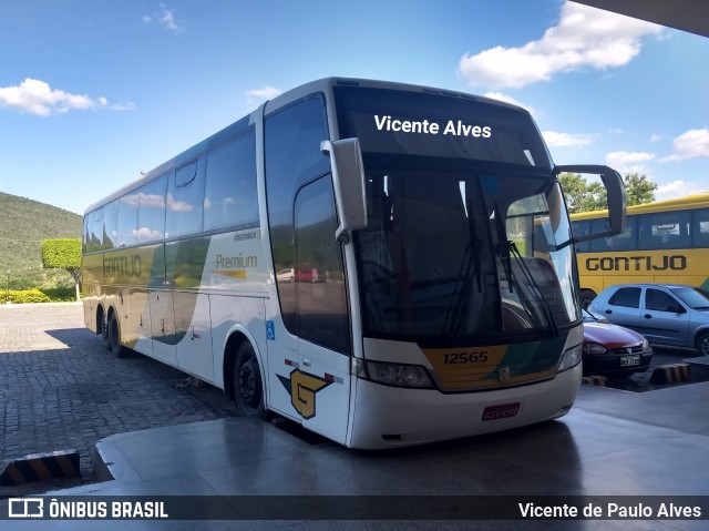 Empresa Gontijo de Transportes 12565 na cidade de Jequié, Bahia, Brasil, por Vicente de Paulo Alves. ID da foto: 6415515.