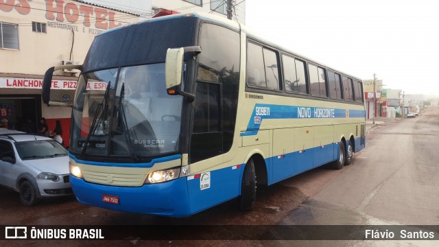 Viação Novo Horizonte 909811 na cidade de Barra da Estiva, Bahia, Brasil, por Flávio  Santos. Número da foto: #6415032.
