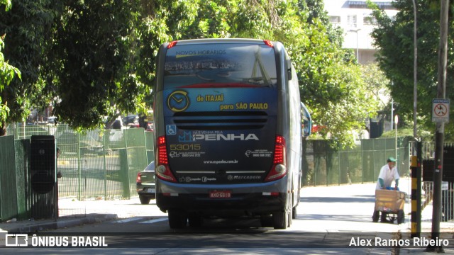 Empresa de Ônibus Nossa Senhora da Penha 53015 na cidade de São Paulo, São Paulo, Brasil, por Alex Ramos Ribeiro. ID da foto: 6417658.