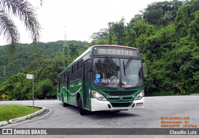 Viação Senhor do Bonfim 165 na cidade de Angra dos Reis, Rio de Janeiro, Brasil, por Claudio Luiz. ID da foto: 6416263.